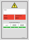 Tavleskilt TN-system – Ny design