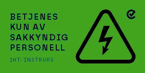 Skilt for merking av effektbrytere og vern (Nytt merke)